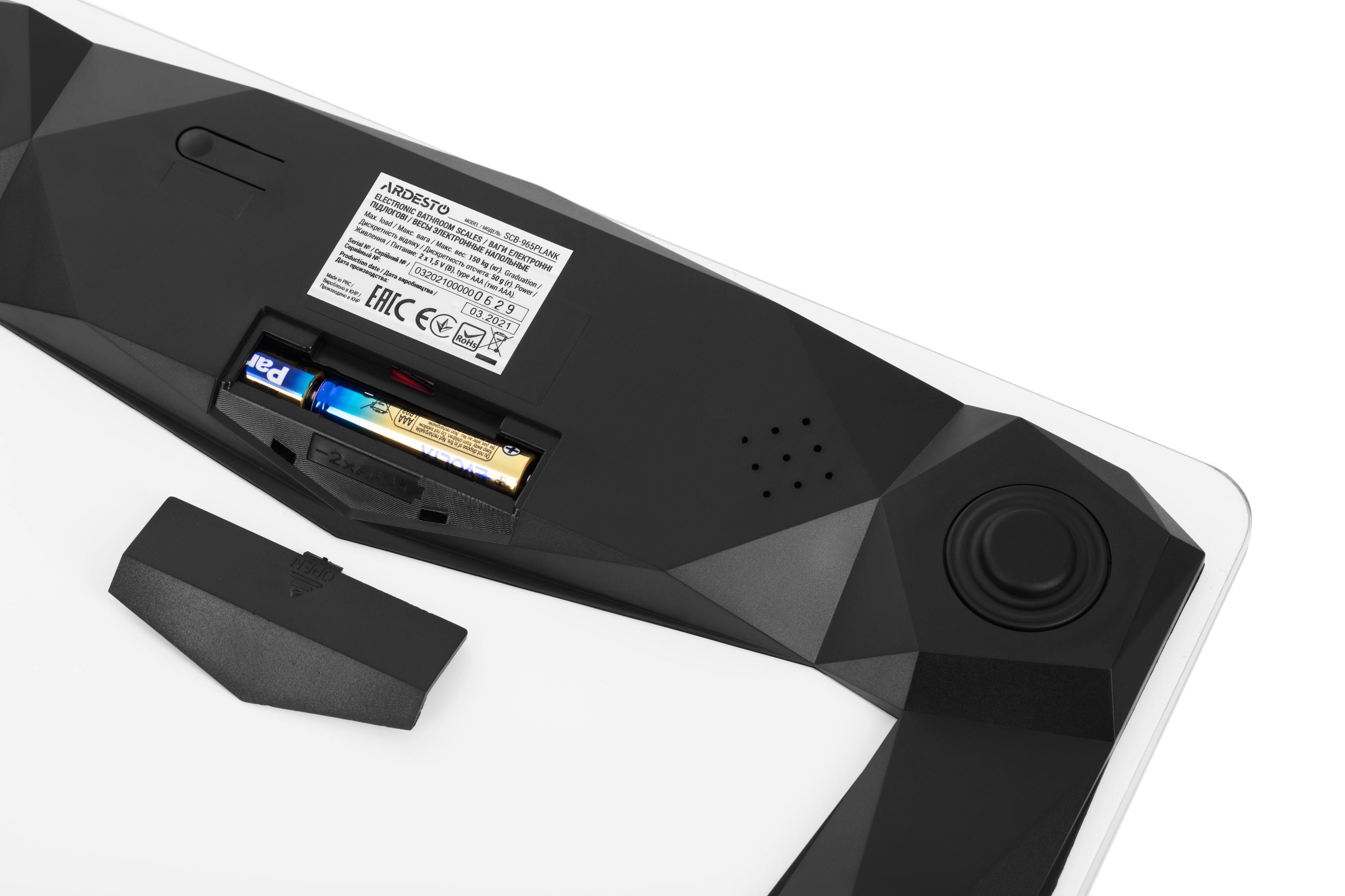Весы напольные Ardesto SCB-965PLANK электронные с принтом до 150 кг (571054) - фото 3 Весы напольные Ardesto SCB-965PLANK электронные с принтом до 150 кг (571054) - фото 3
