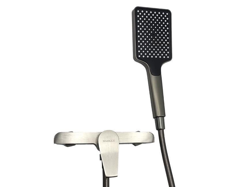 Смеситель для душевой кабины Millz MRS-AL-E2 без излива Серый (ТР-00026965)