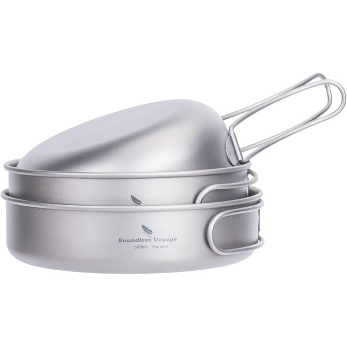 набор титанових сковорідок для 1-2 осіб 3 шт. Boundless Voyage
