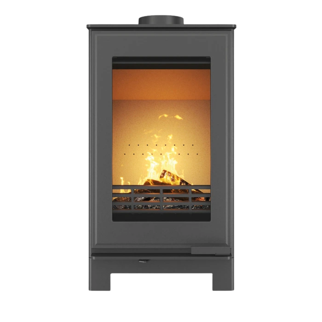 Печь-камин на дровах стальная KAWMET VENUS S16 Basic 9,5 кВт (WS16-Basic)