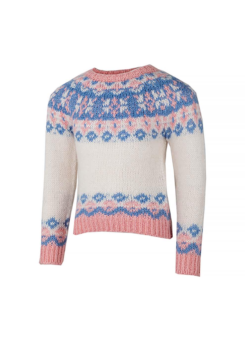 Джемпер детский OVIESSE 104 см Разноцветный (1339234-White)