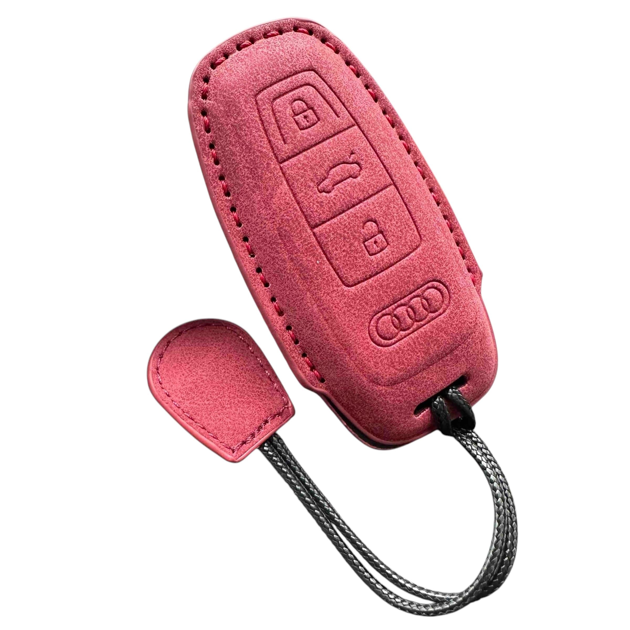 Чохол шкіряний для ключа Audi (au6mfr)