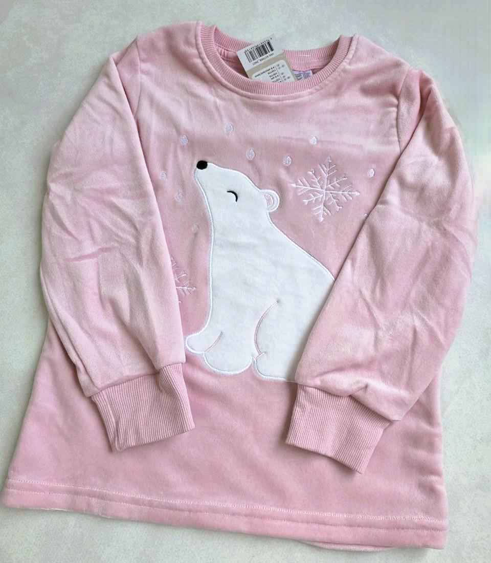 Піжама для дівчинки Lupilu велюрова 110-116 см (038168) - фото 4 Піжама для дівчинки Lupilu велюрова 110-116 см (038168) - фото 4