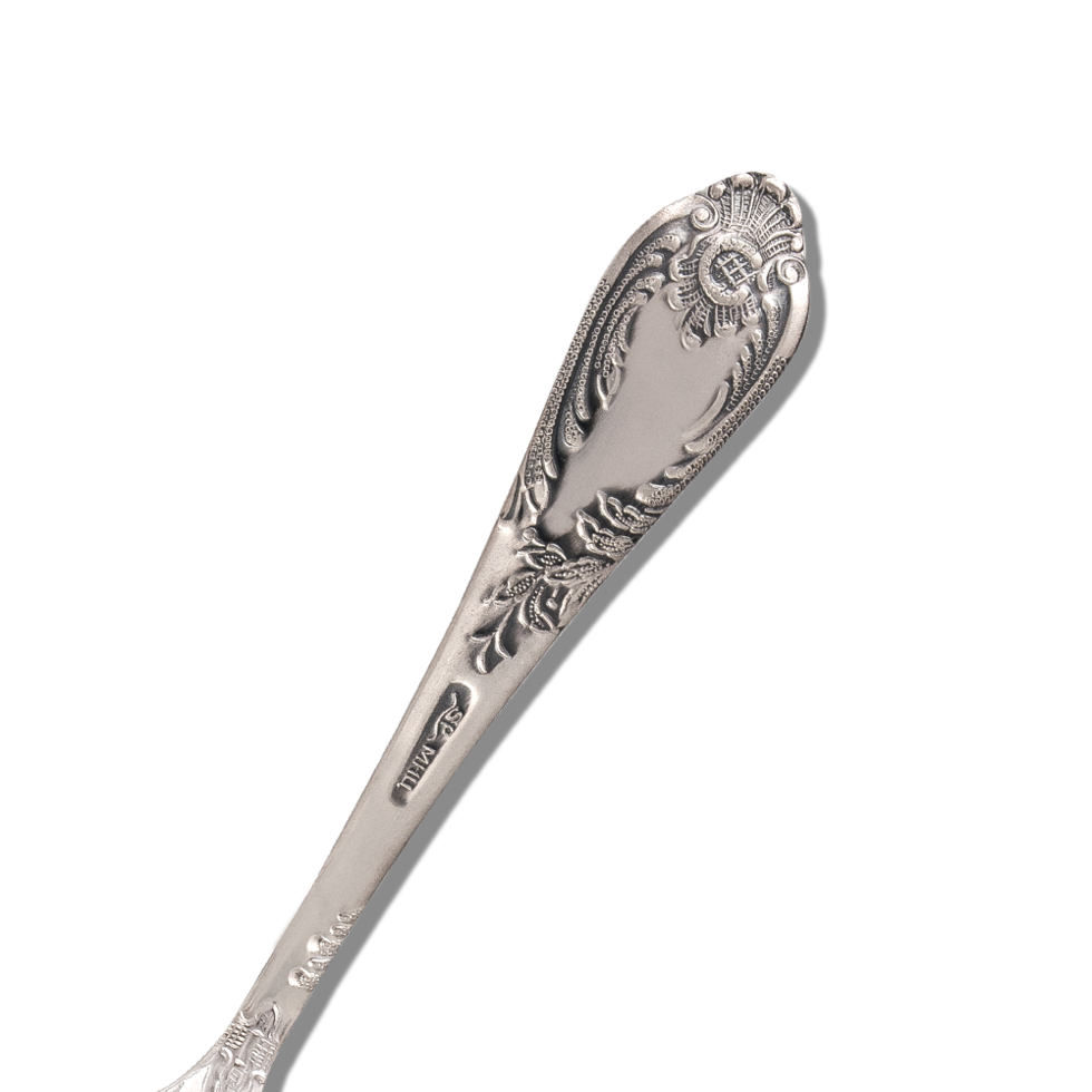 Вилка десертная Classic мельхиор посеребренная (20493) - фото 4