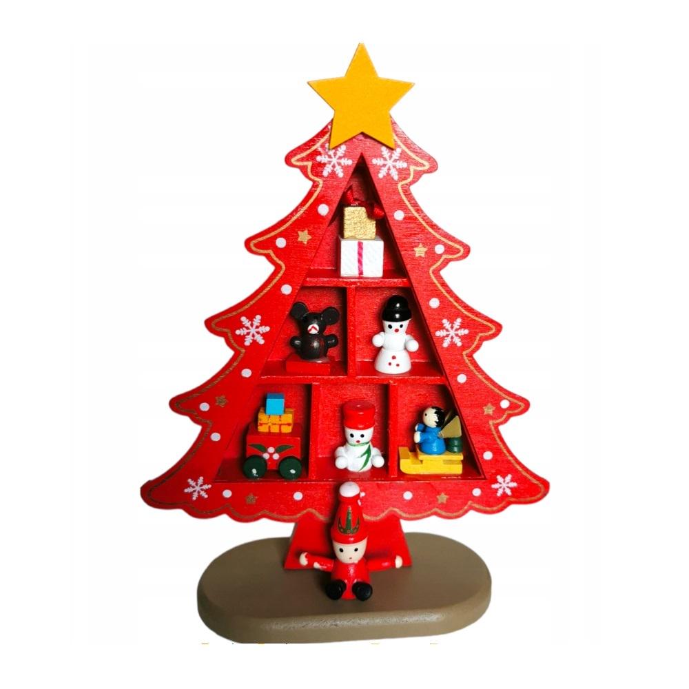 Искусственная елка настольная Stenson R96377 20х18 см Red