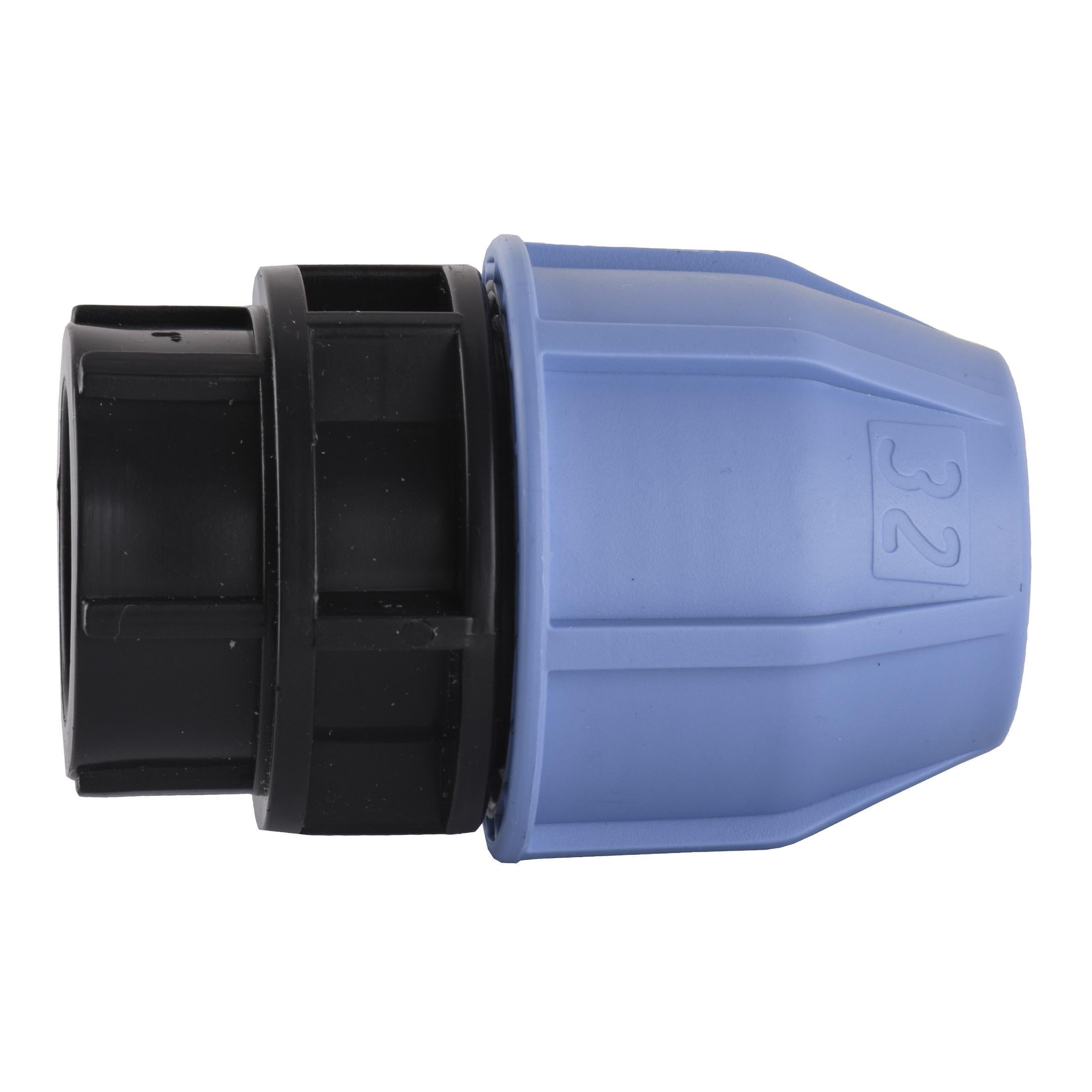 Муфта ПНД Vsplast 32 мм x 1" ВР 2002 (000005398) Муфта ПНД Vsplast 32 мм x 1" ВР 2002 (000005398)