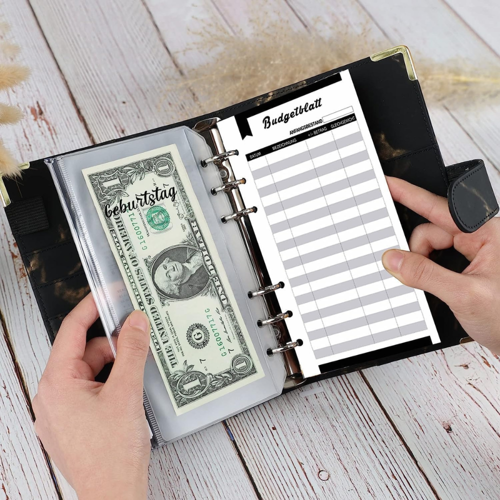 Блокнот-планер для грошей бюджету та зберігання фінансів/для ведення обліку доходу формат А5 - фото 7