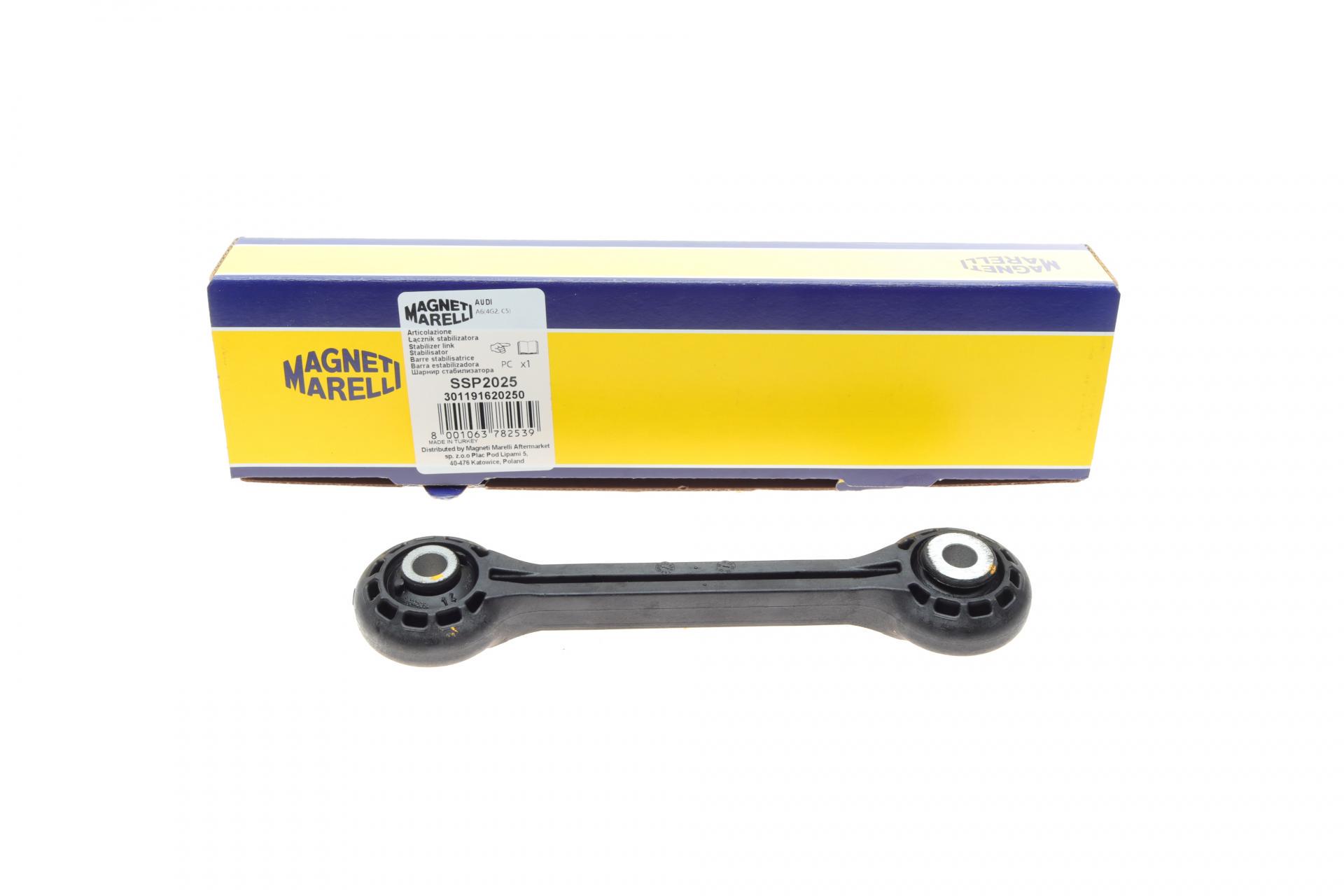Тяга стабилизатора переднего Audi A4/A5/A6/A7 Sportback 07- SSP2025 301191620250 MAGNETI MARELLI