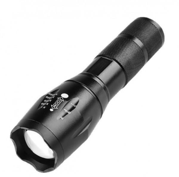 Фонарь мощный светодиодный с Zoom и 5 режимами 700 Лм (ЮФ-51)