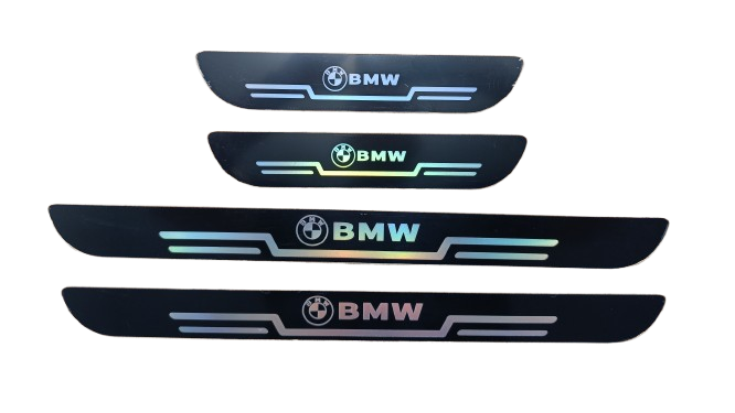 Защитные накладки на пороги BMW 4 шт. Черный