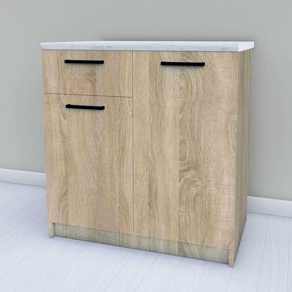 Модуль для кухни нижний без столешницы 800 мм Дуб сонома (М15б)