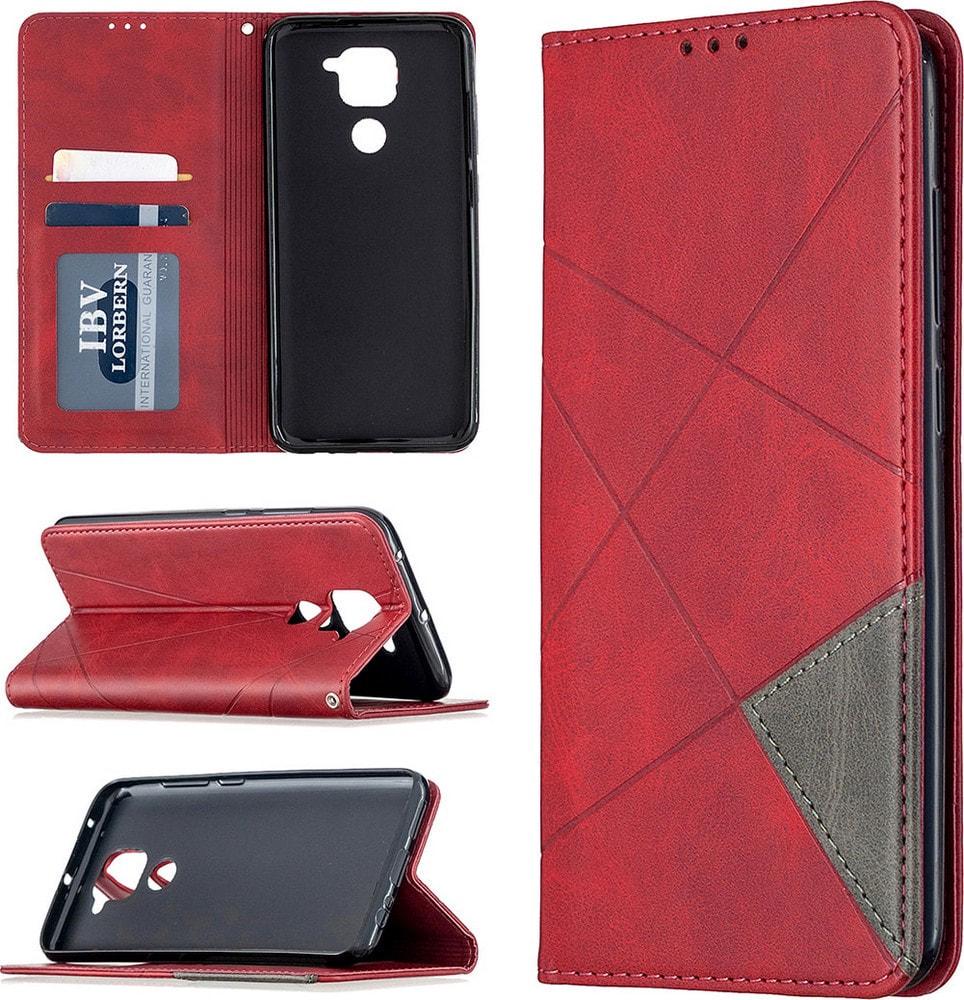 Чехол книжка SHLab Prisma Xiaomi Redmi Note 9 Red (36335-2D)