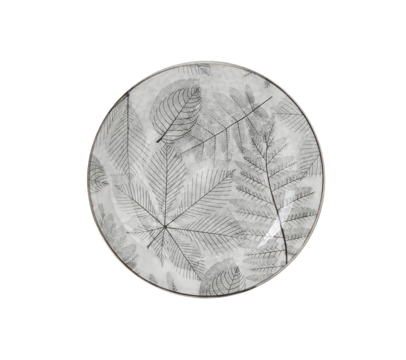 Тарілка десертна порцелянова Тінь лісу 18,7 см Сірий (050481)