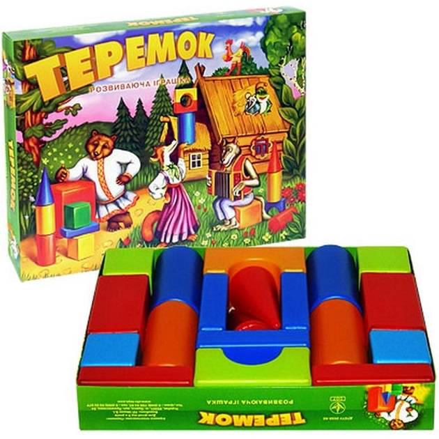 Конструктор-кубики MToys 12084 Теремок средний 24 детали