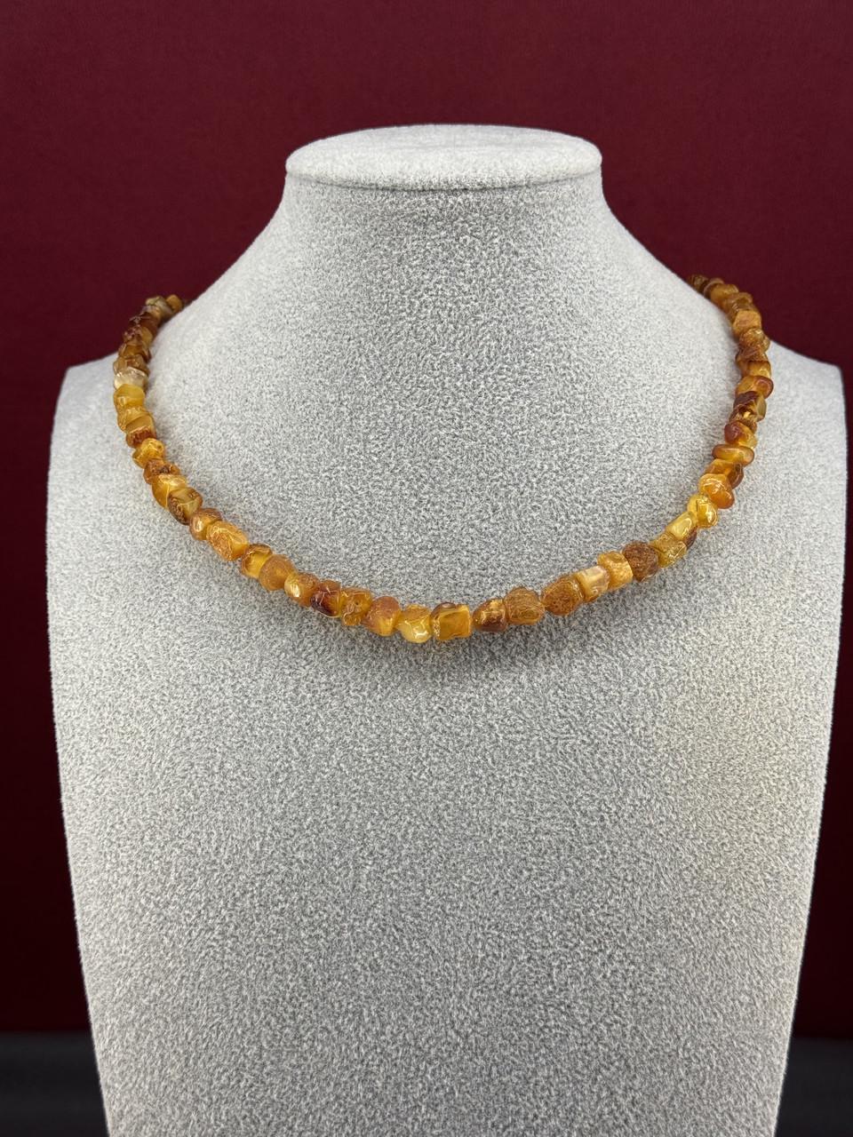 Ожерелье из янтаря лечебное 46 см (н-737)