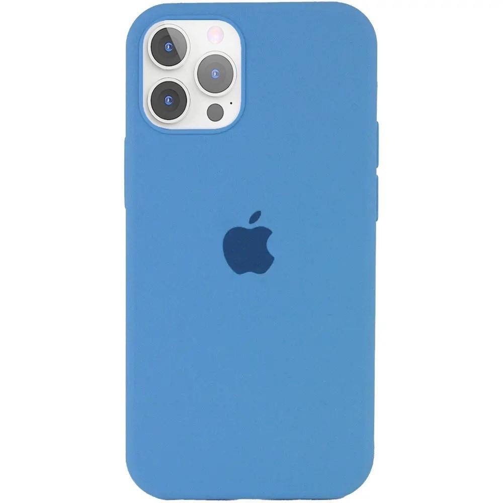 Силіконовий Чохол Накладка Silicone Case для iPhone 13 Pro Azure