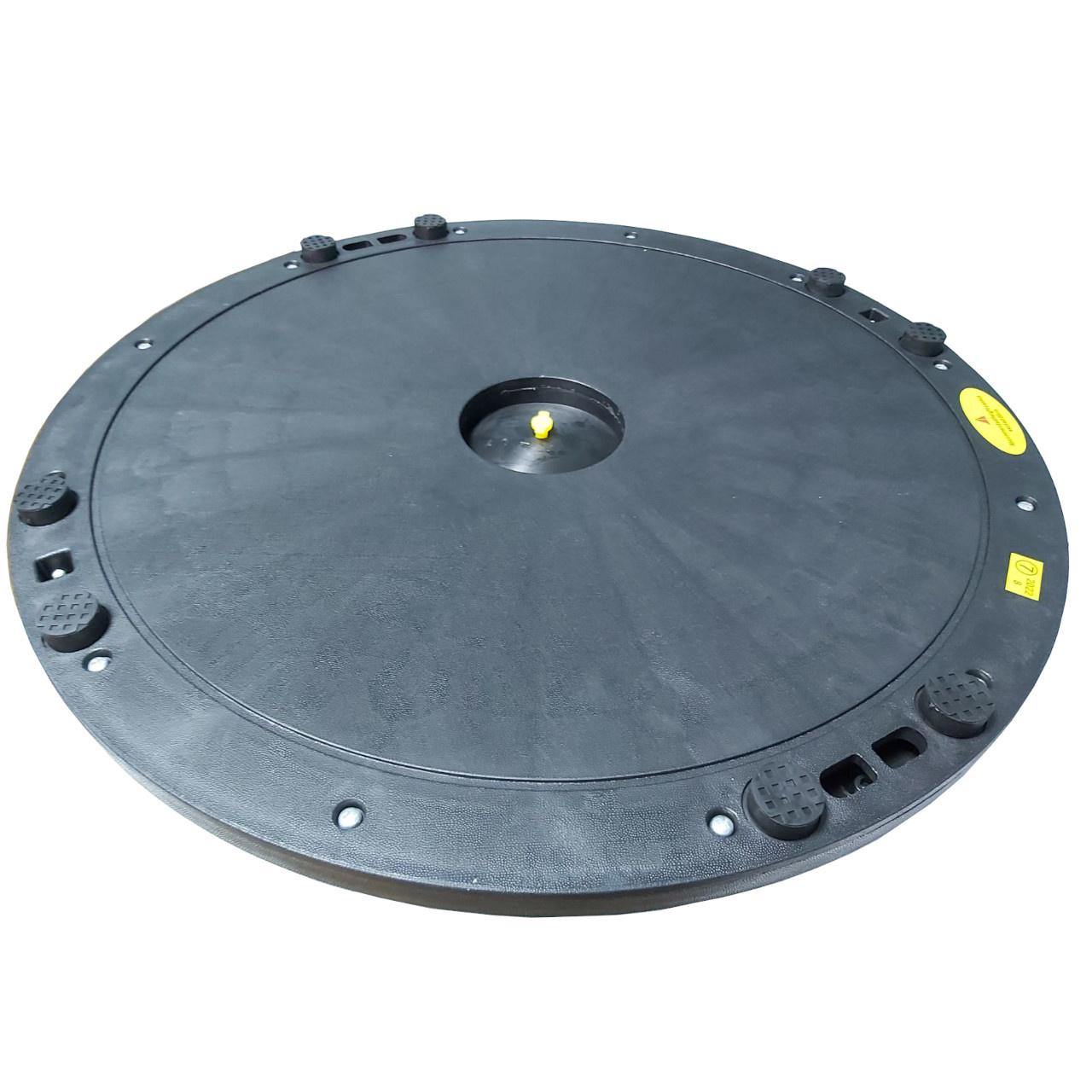 Балансувальна платформа BOSU напівсфера 60 см з насосом Чорний - фото 3 Балансувальна платформа BOSU напівсфера 60 см з насосом Чорний - фото 3