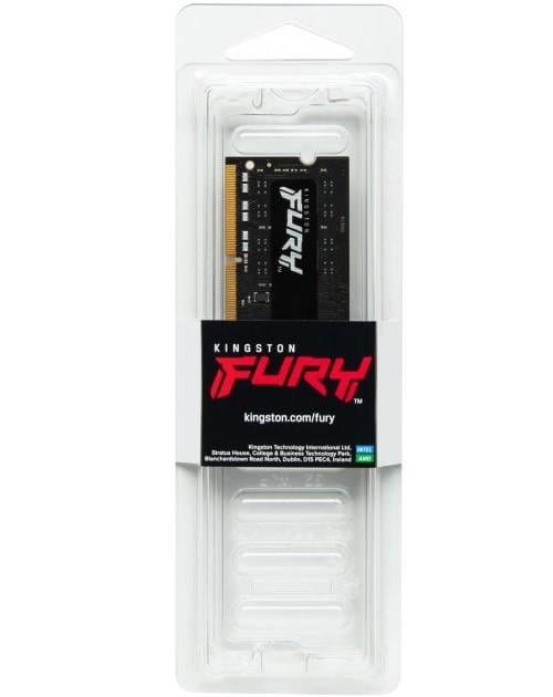 Оперативна пам'ять Kingston Fury Impact SODIMM DDR4 32 Гб 3200 МГц (KF432S20IB/32) - фото 4