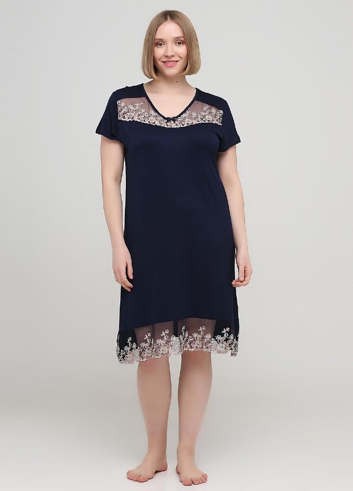 Ночная рубашка Cotpark 3XL Синий (13084-В)