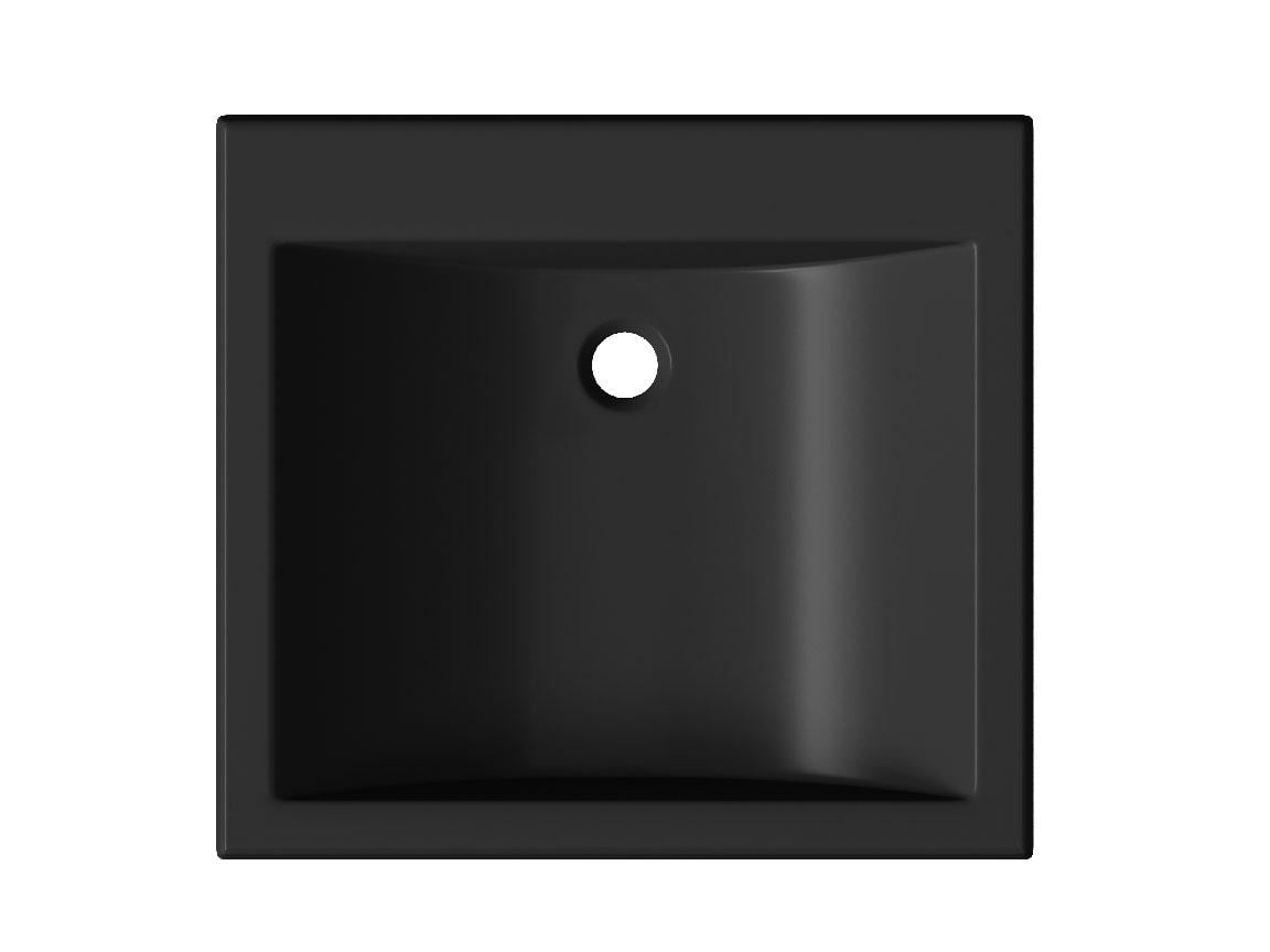 Умывальник подвесной Luxor Olimp 50 см Black (35689895)