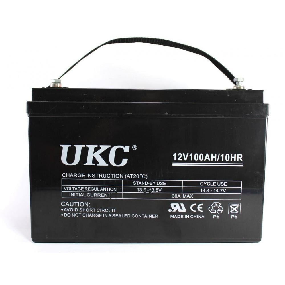 Аккумулятор гелевой UKC GEL Battery 100 Ah 12V (65151) Аккумулятор гелевой UKC GEL Battery 100 Ah 12V (65151)