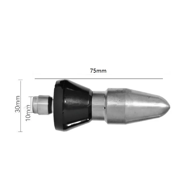 Струменева форсунка для чищення труб (X00723) - фото 3