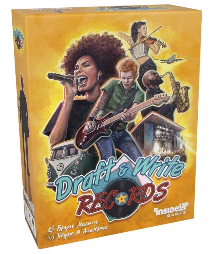 Настольная игра Draft & Write Records + 2 минидополнения (7831)