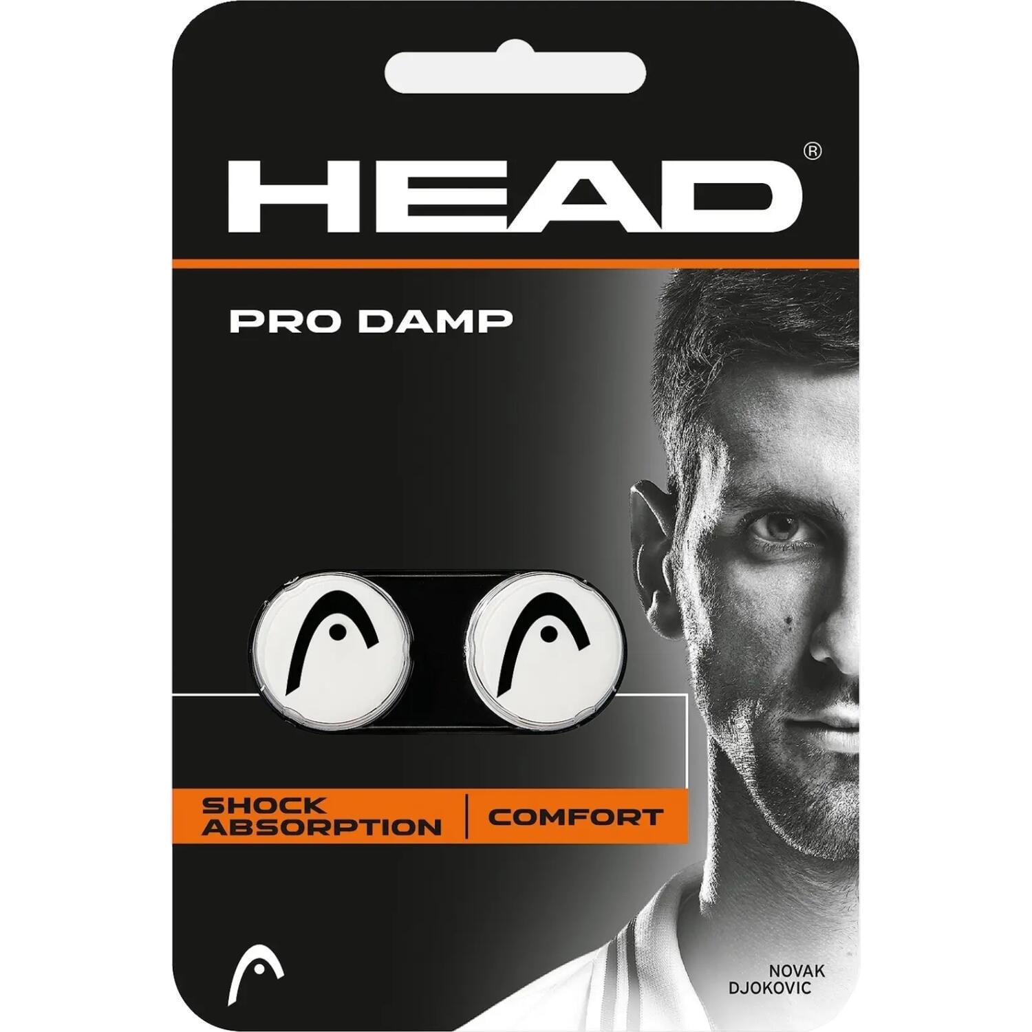 Вибротушители для ракеток Head PRO DAMP 2 шт. Белый (285515 WH)