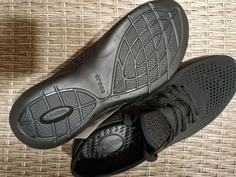 Кросівки чоловічі Crocs Literide 360 Pacer р. 46-47 Чорний (16276) - фото 8 Кросівки чоловічі Crocs Literide 360 Pacer р. 46-47 Чорний (16276) - фото 8
