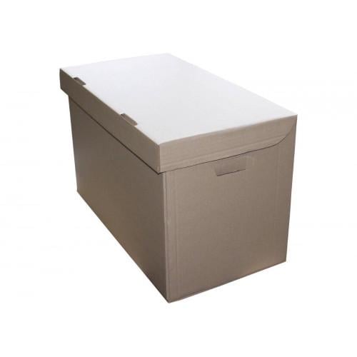 Коробка 535х295х345 архивная Бурый (110) - фото 4