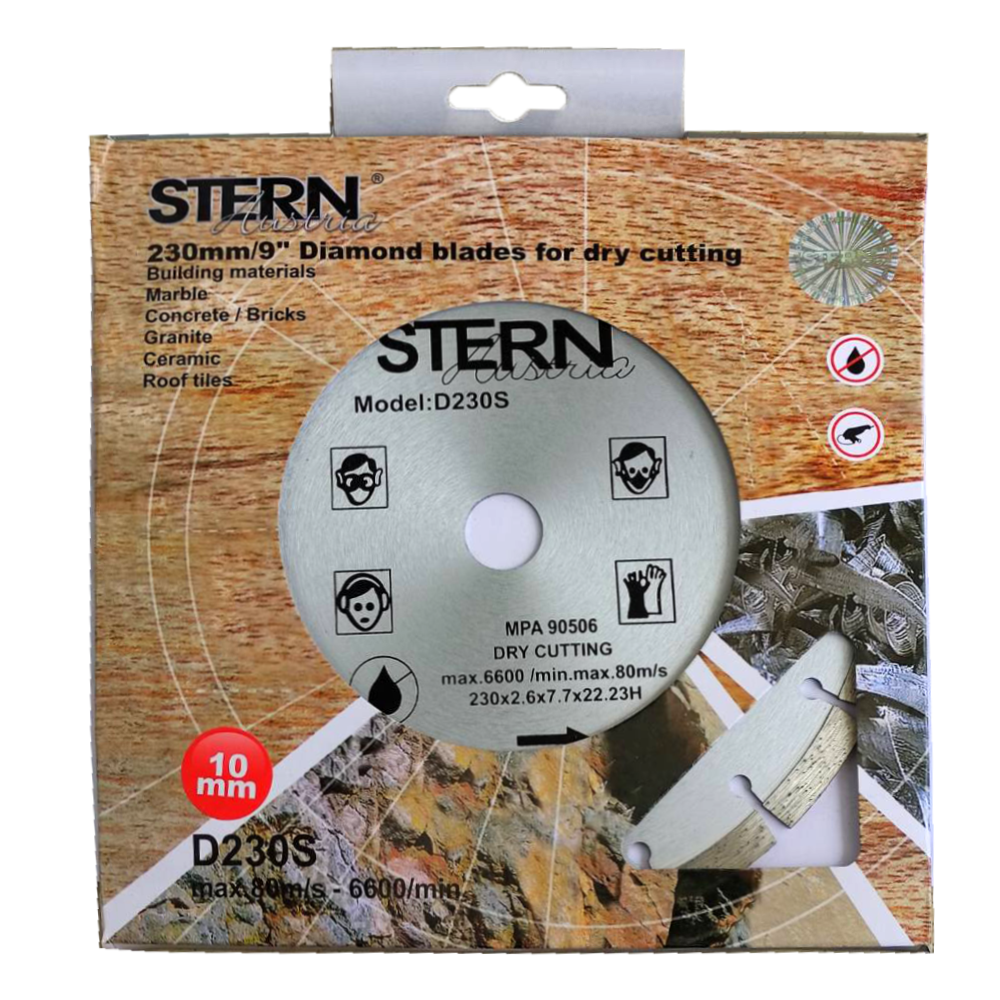 Диск алмазный Stern сегмент 230 мм (54216)