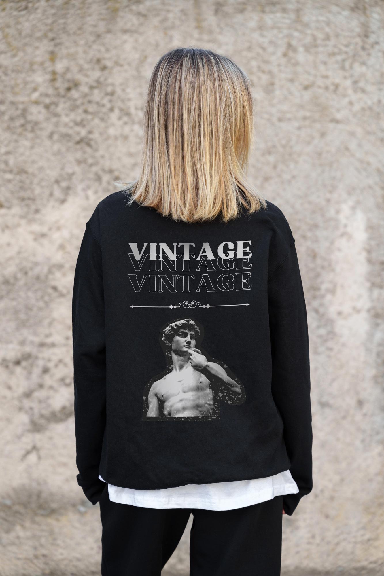 Свитшот оверсайз с принтом Without Vintage S/M Black (S/M8055672) - фото 8 Свитшот оверсайз с принтом Without Vintage S/M Black (S/M8055672) - фото 8