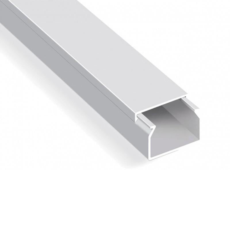 Кабель-канал Neomax 80x60 мм 2 пог.м ПВХ магістральний білий (NX3012)