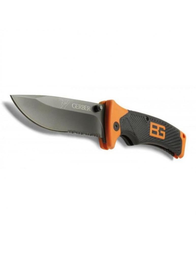 Ніж туристичний Gerber Bear Grylls Folding Sheath Knife складний 22 см з чохлом