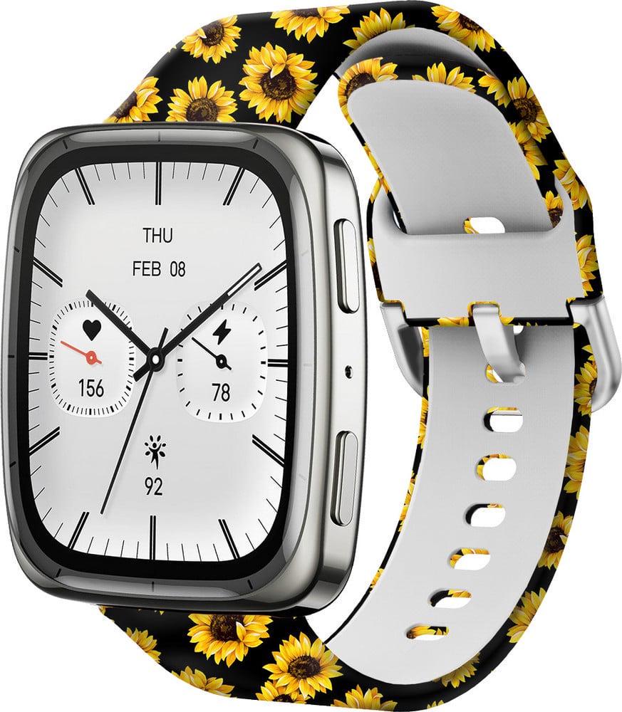 Ремінець Colorful для Amazfit Active 2 Square Sunflowers (42176)
