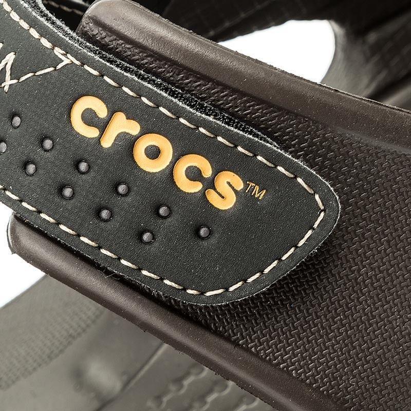 Сандалии мужские Crocs Swiftwater River Sandal р. 44/45 Espresso (1158) - фото 8