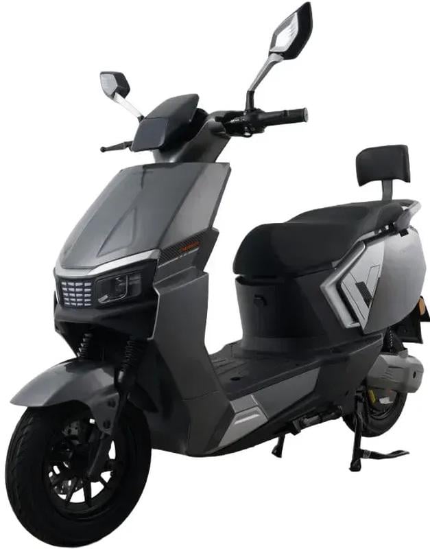 Электроскутер двухместный Crosser V7 1600W 72V/24Ah Серый