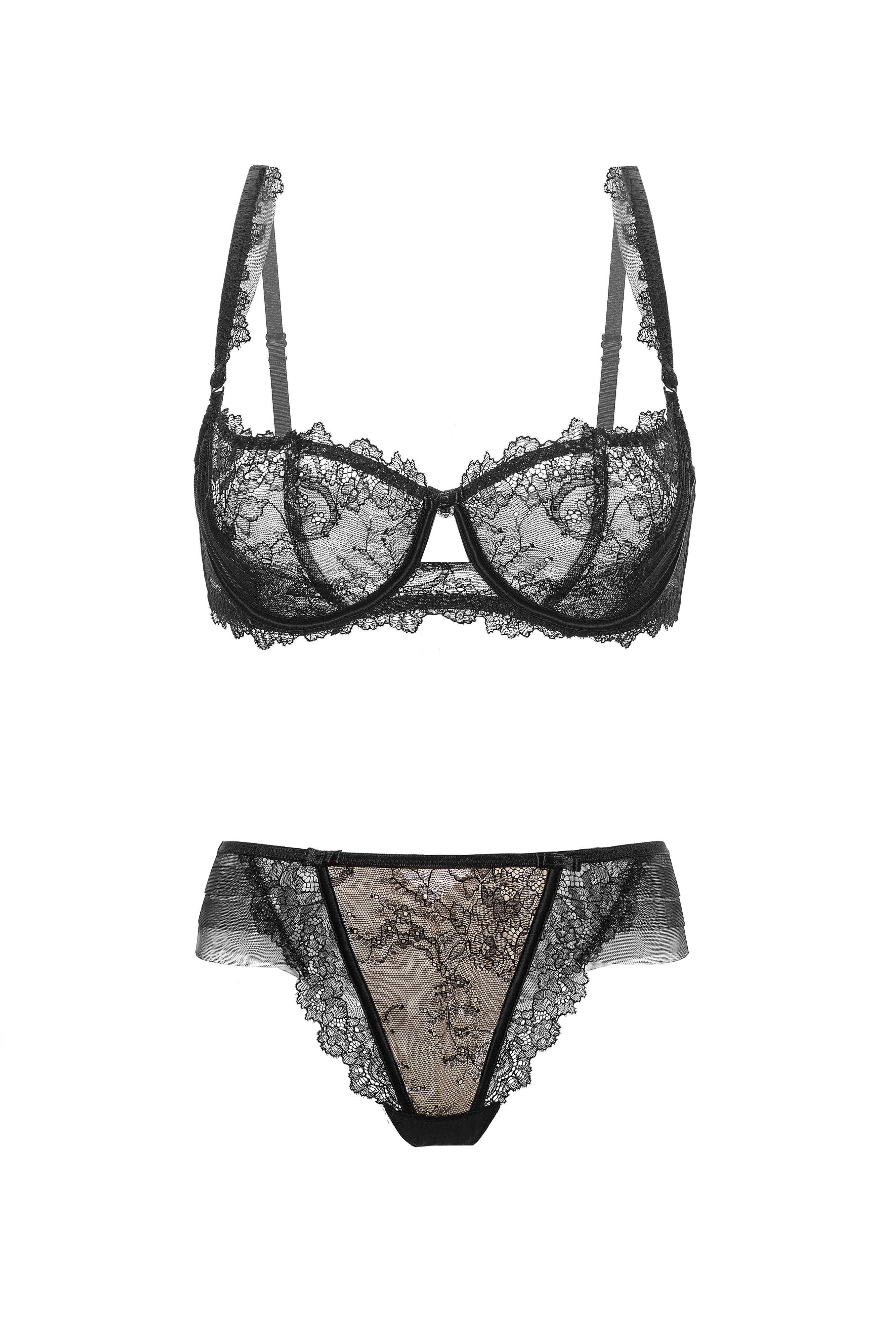 ᐉ Трусы женские Gracija-Rim Nicole 40/M Черный (32020)