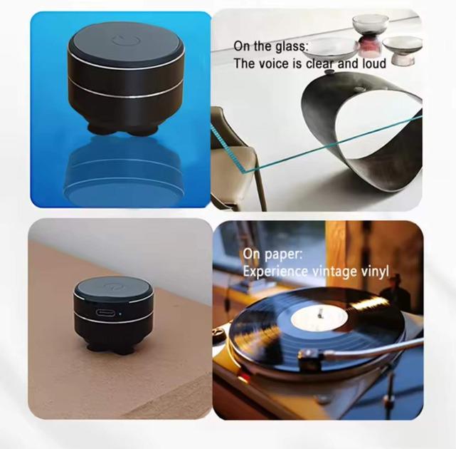 Колонка Hombasing Bluetooth беспроводная Черный (HB100) - фото 4