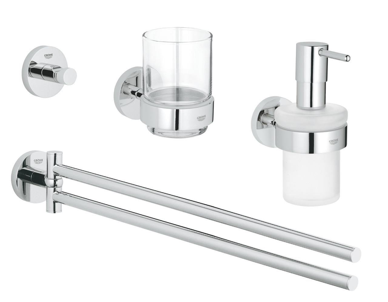 Набір аксесуарів Grohe Essentials 4в1 (40846001)