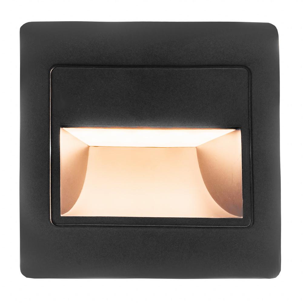 Світильник настінний для сходів LZ-01/1,5W WW BK