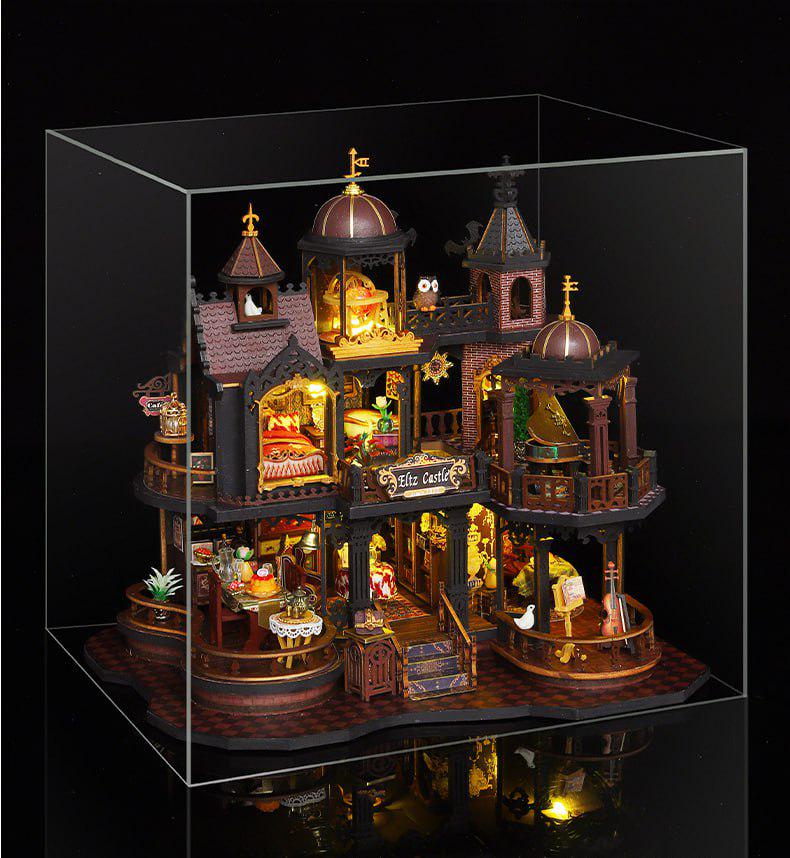 Румбокс Edinburgh Castle DIY Miniature House ES-018 з куполом (28603832) - фото 2