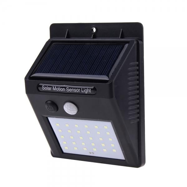 Світильник на сонячній батареї вуличний Solar 1605 LED з датчиком руху 30 діодів (26159857)
