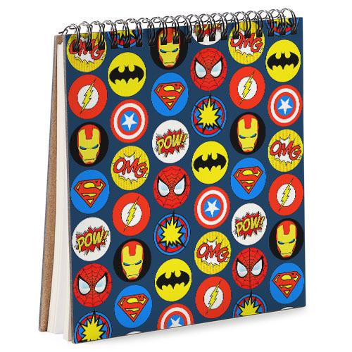 Скетчбук Стикеры 16,7x18 см (BDK_17A043)