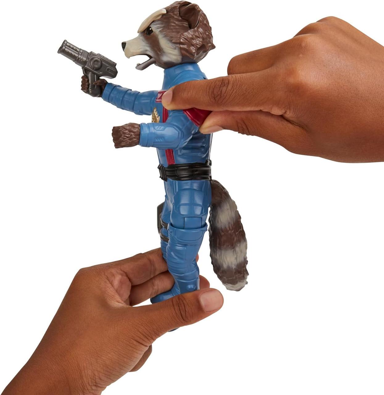 Игровая фигурка Енот Ракета Marvel Studios Rocket Action Figure F7914 20 см (2331860285) - фото 5