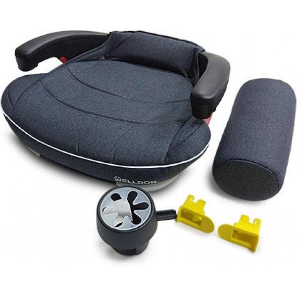 Детское автокресло Welldon Travel Pad IsoFix графитовый (PG09-TP95-001) - фото 2