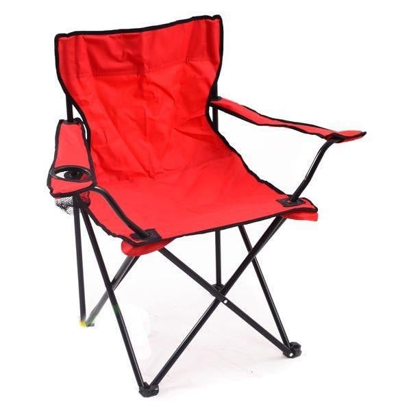 Крісло туристичне складне для риболовлі та туризму Червоний (L010) - фото 2 Крісло туристичне складне для риболовлі та туризму Червоний (L010) - фото 2