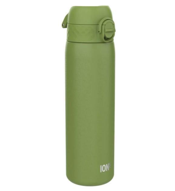 Бутылка для воды металлическая ION8 Stainless Steel 600 мл Khaki/Green (I8SS600KGRE)