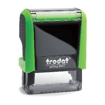 Штамп "ОХОРОНА" на автоматическом оснащении Trodat 4911 38х14 мм Зеленый (2701972777) - фото 2 Штамп "ОХОРОНА" на автоматическом оснащении Trodat 4911 38х14 мм Зеленый (2701972777) - фото 2