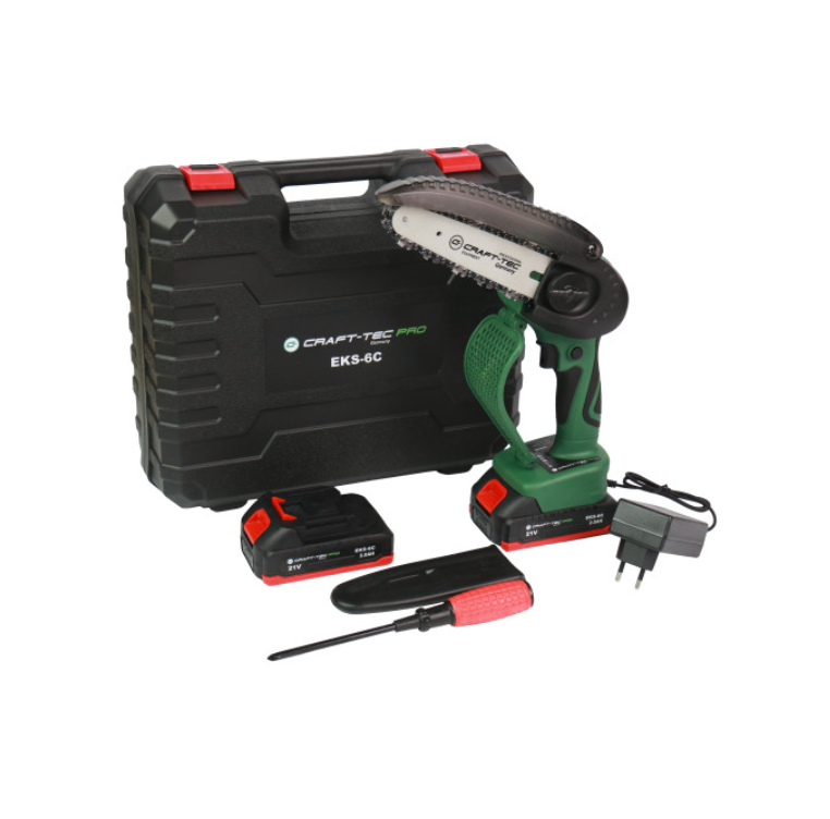 Пила цепная аккумуляторная Craft-Tecc EKS-6C